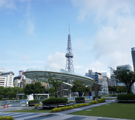 名古屋の街並み